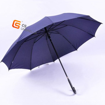 Blue Black Electro Metal Frame Umbrella for Men (YS-1012A)